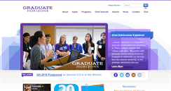 Desktop Screenshot of graduatehorizons.org